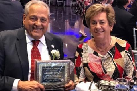 Bob DiPrato Honoree w Spouse Adele