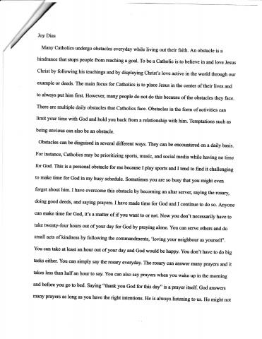 Eight grade essay State Winner 2021 pg 1