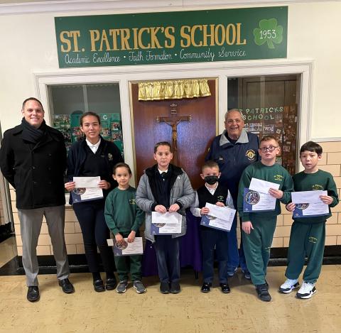 St Patrick School Poster Contest Winners 2022